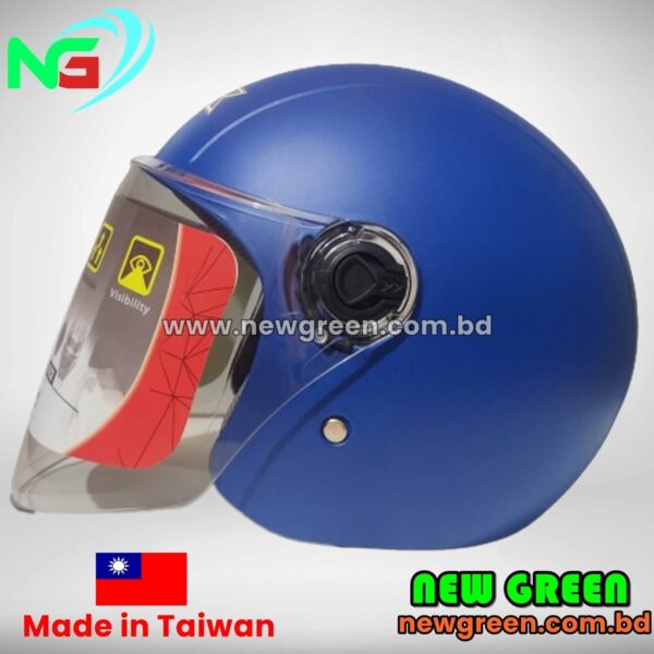 IBK Half Face Classic Helmet - Blue